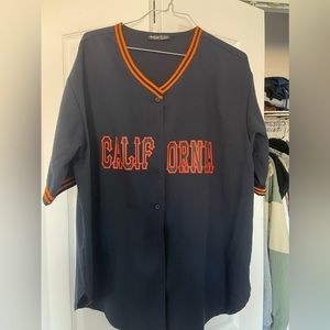 Oversized California jersey sweater
